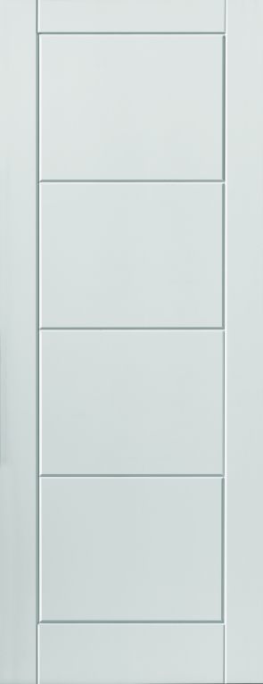 JB Kind Quattro White Door - 762 x 1981 x 44mm firedoor